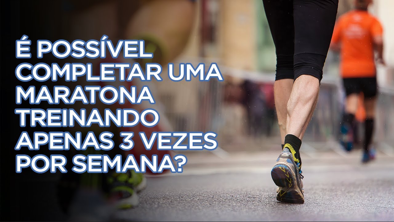 É POSSÍVEL CORRER UMA MARATONA TREINANDO APENAS 3 VEZES POR SEMANA? | Rodrigo Bicudo