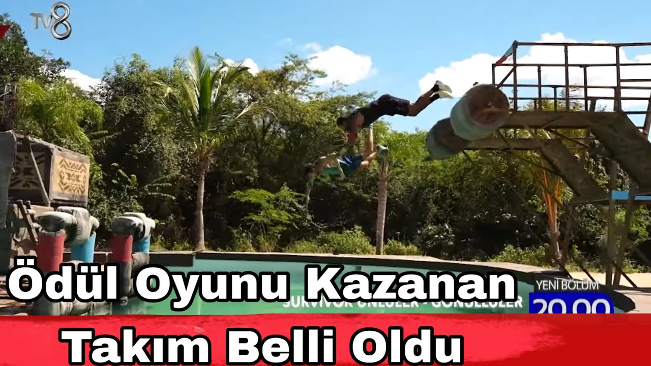 Survivorda Ödül Oyununu Kazanan Takım Belli Oldu Büyük Kavga Ortalık Karıştı Kim Elendi