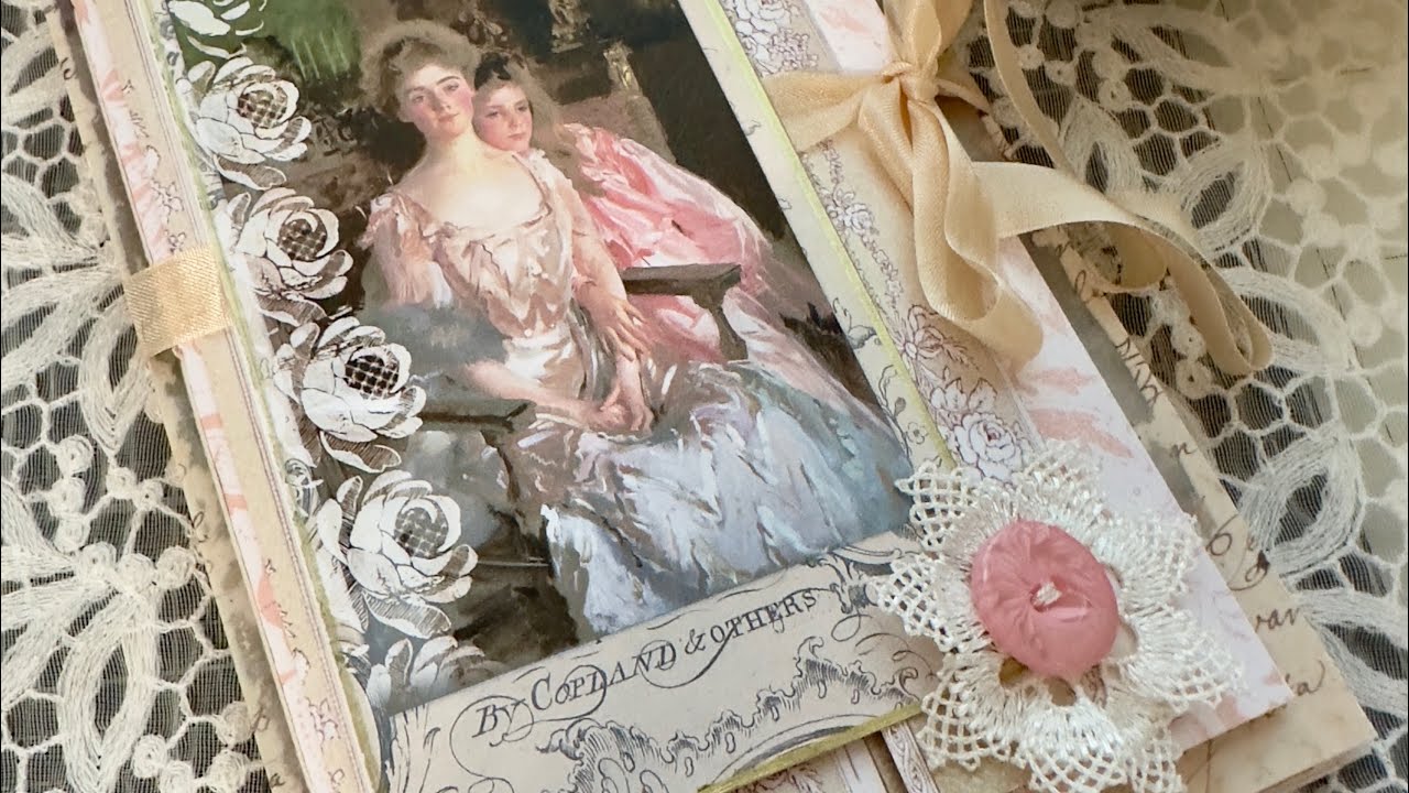 «Многослойное украшение для журнала» #createwithme — проект @RaindropLila7 DT