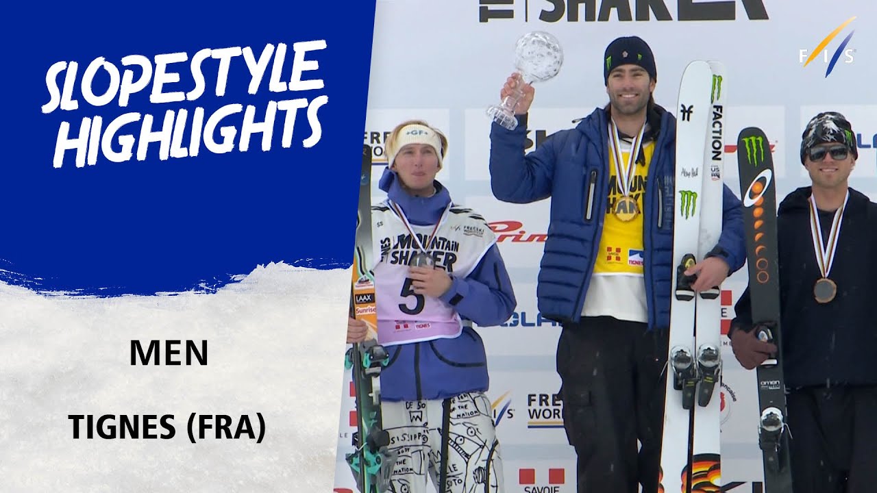 Hall tops Slopestyle competition to claim discipline title | FIS Freeski World Cup 24-25