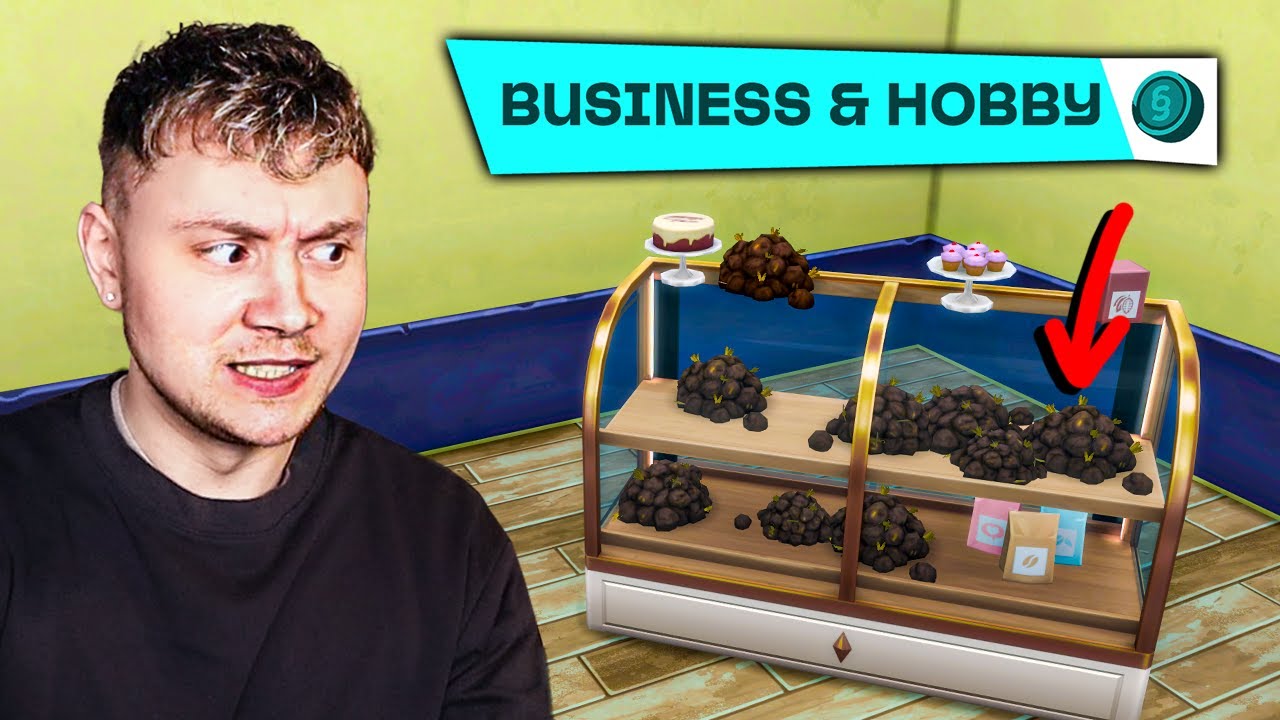 Can my sim get rich selling poo? (Businesses & Hobbies Let's Play)