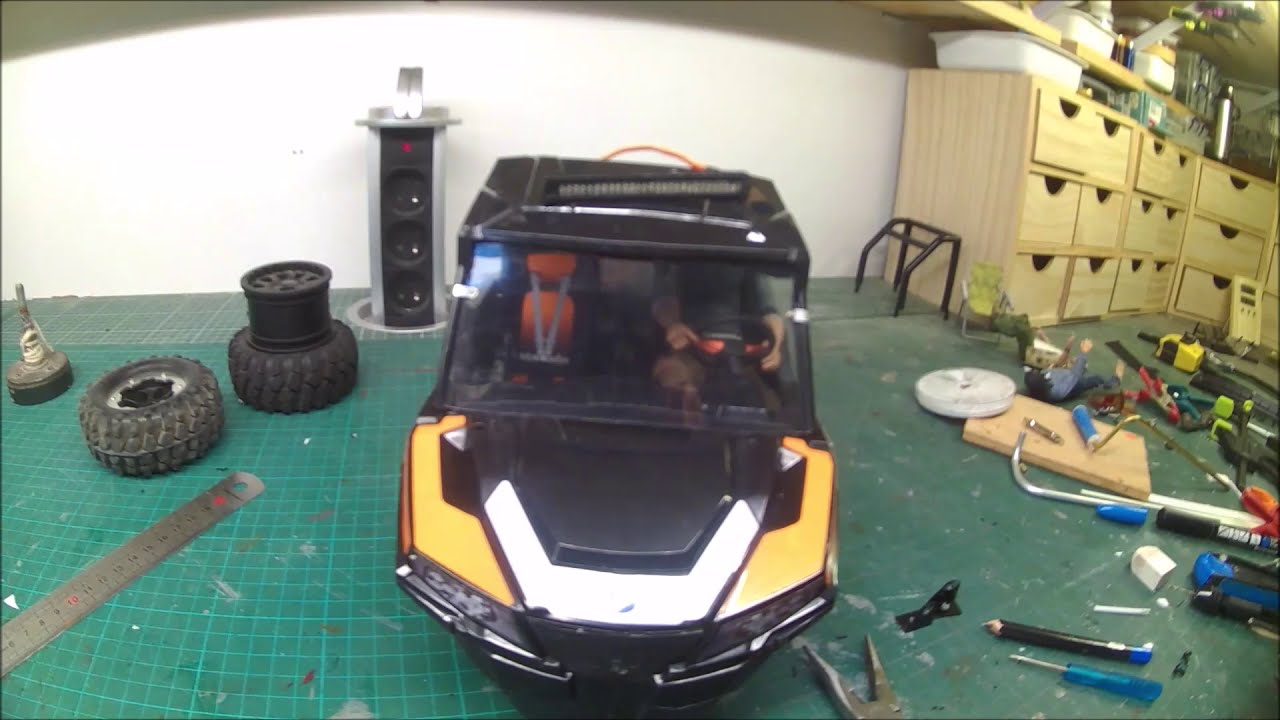 Custom build Polaris 1000 General New Bright scale rc