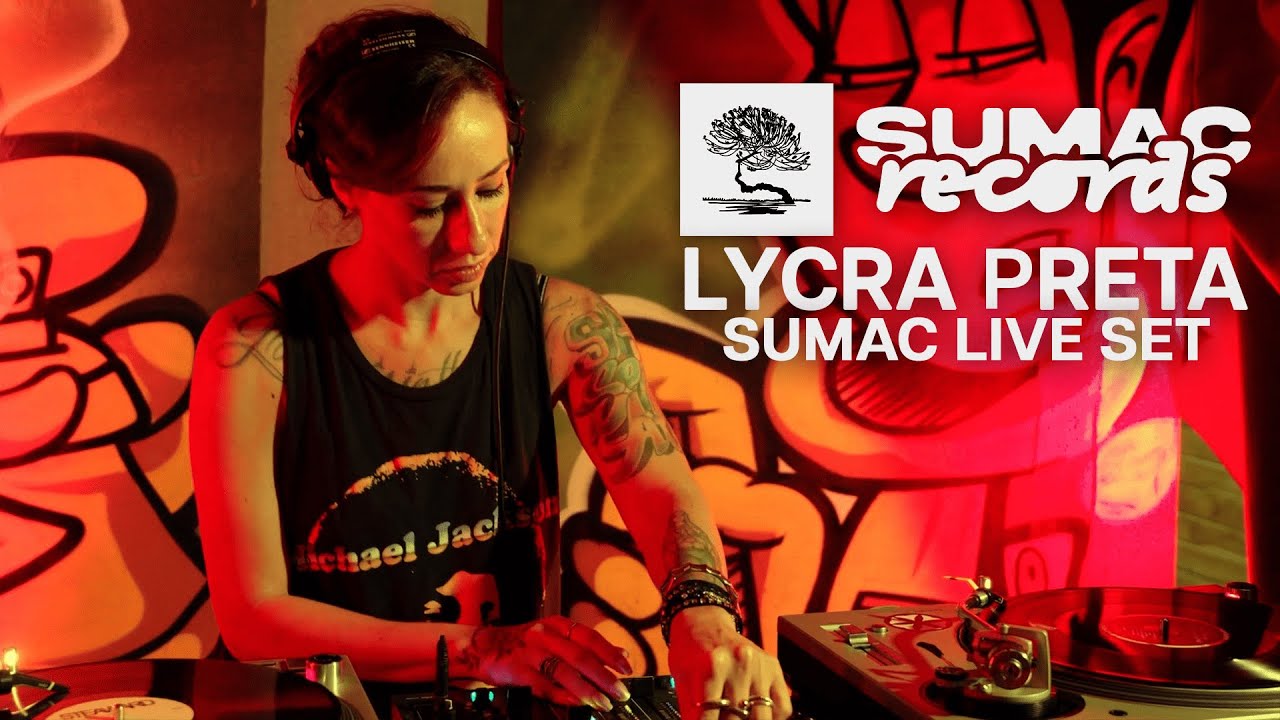House and Techno Vinyl Set to Get High | SUMAC Live Set | Lycra Preta