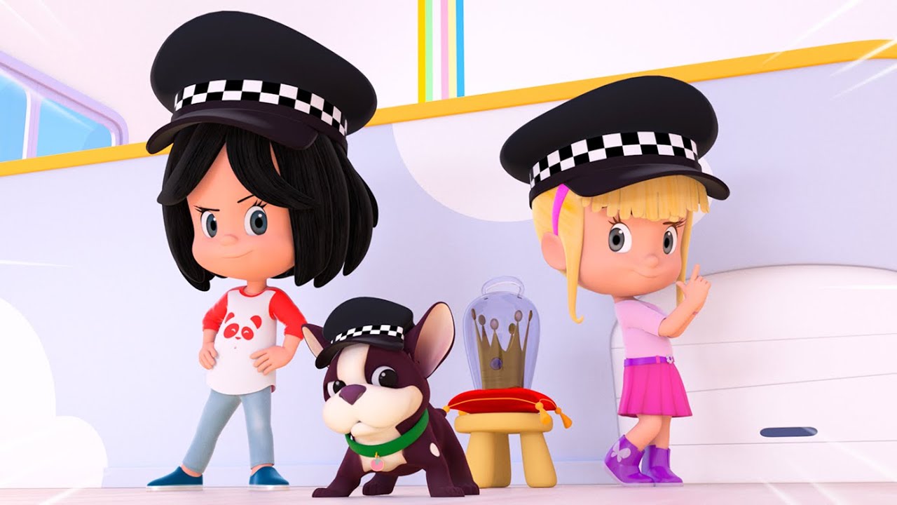 Cops & Robbers - Cleo and Cuquin Episodes & Nursery Rhymes