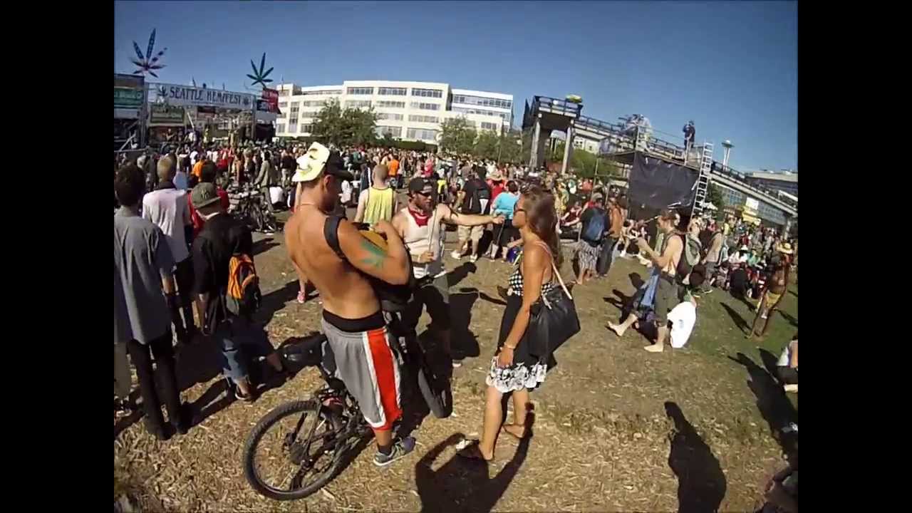 Seattle Hempfest 2013. With Gopro