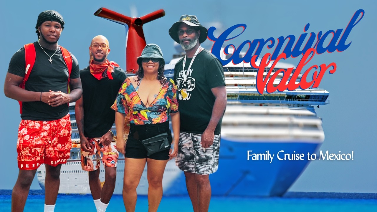 CARNIVAL VALOR FAMILY CRUISE TO COZUMEL MEXICO! 🥰