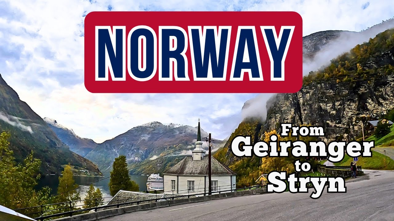 Norway Scenic Drive - Geiranger to Stryn (4K)