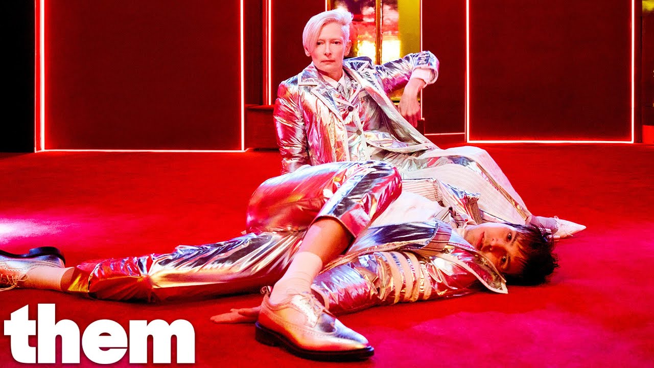 Julio Torres and Tilda Swinton star in the short film 