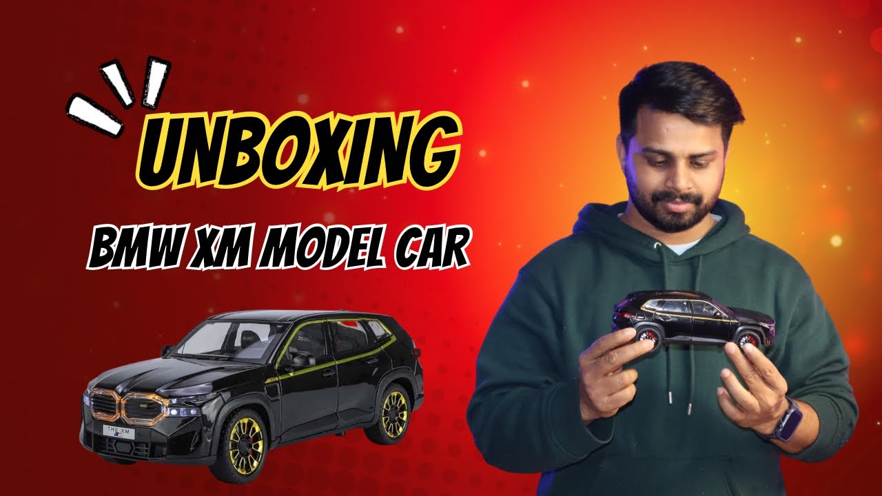 BMW xm toy car unboxing || Toy Car Unboxing || Full Review || Luck Unboxed First Video