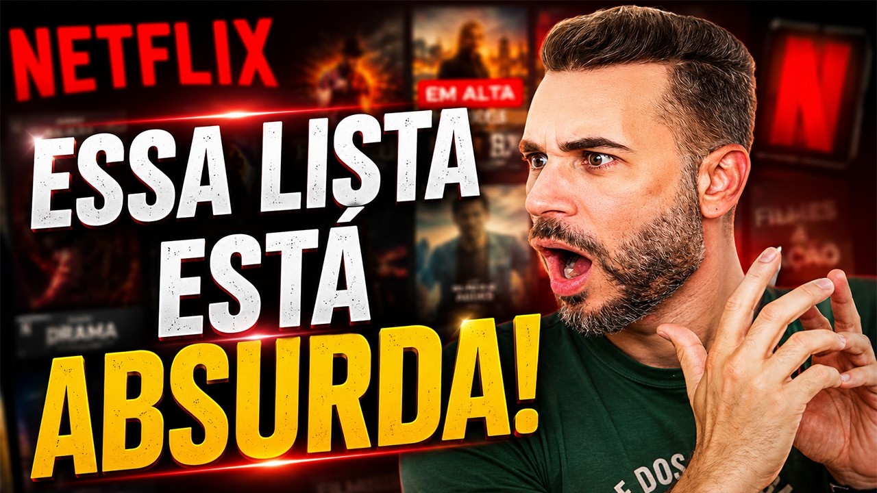 A Melhor pra Hoje na Netflix ! S&oacute; FILM&Atilde;O