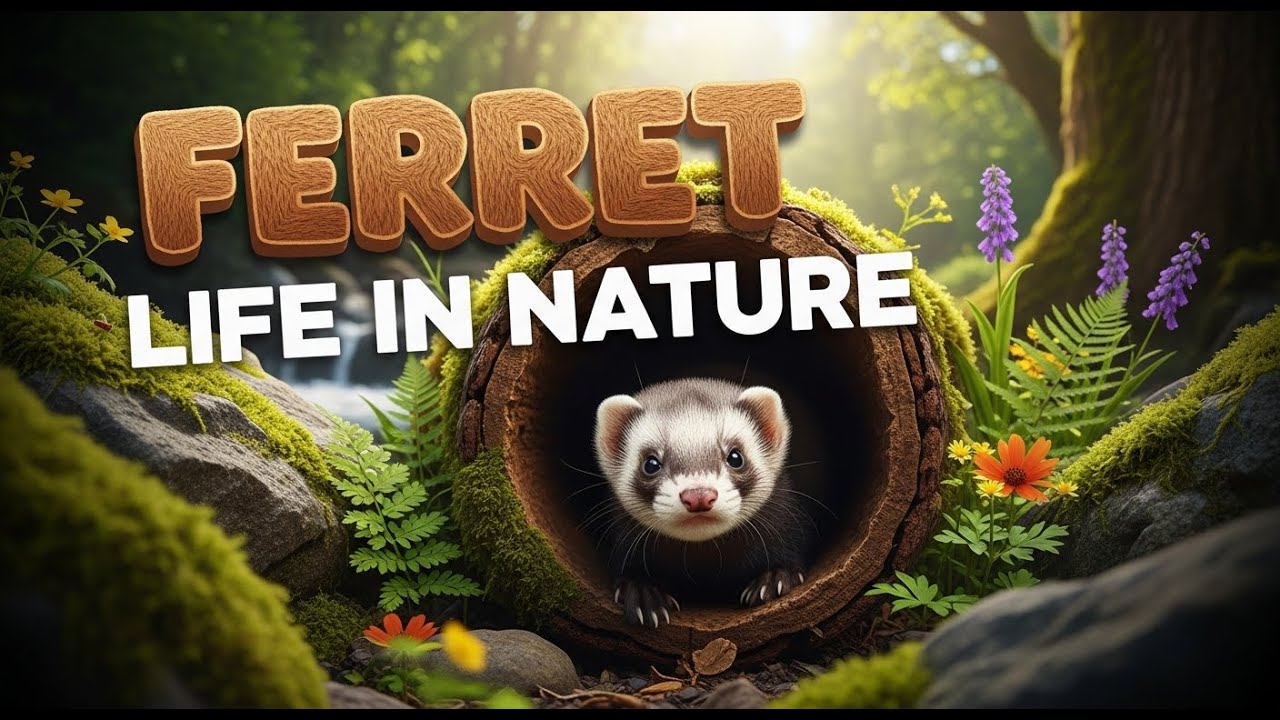 Ferret Life in Nature