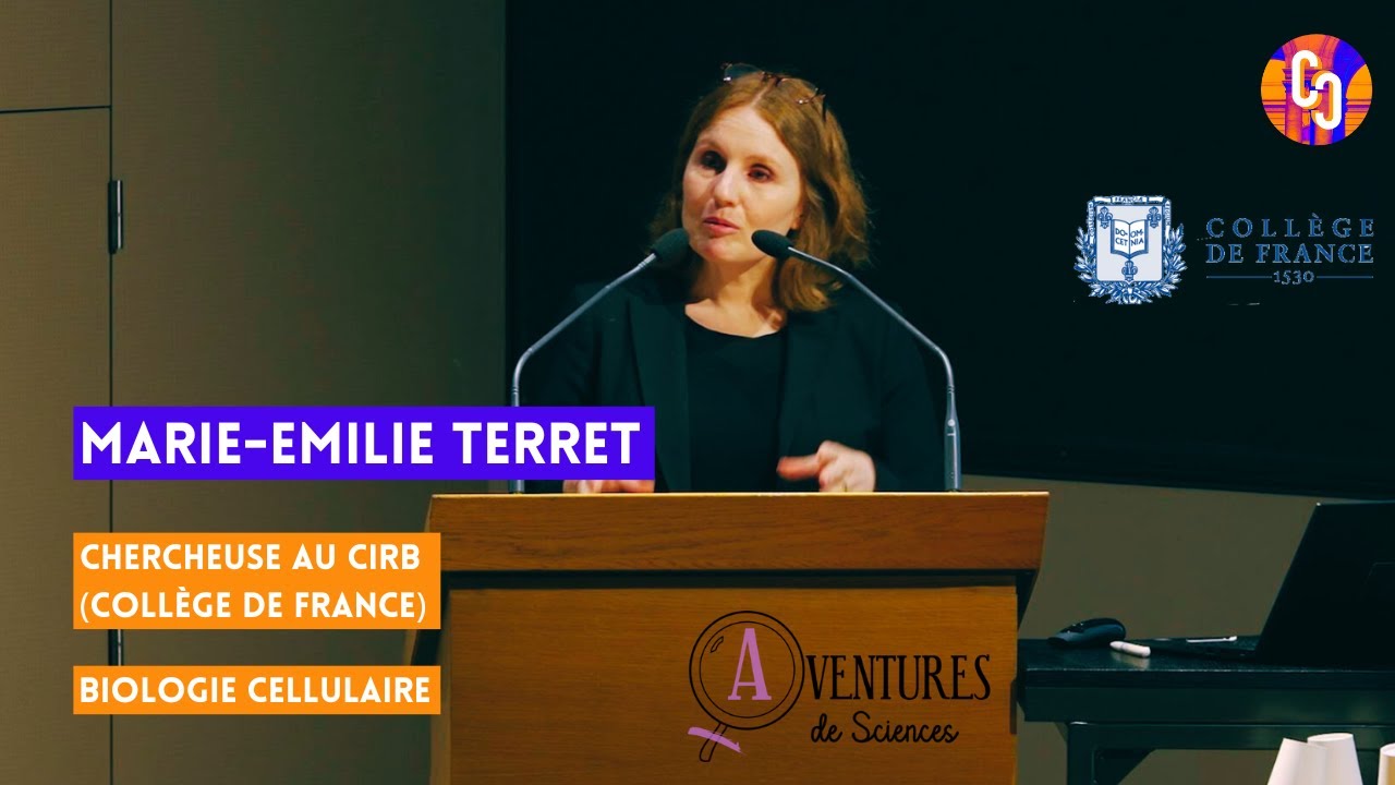 La biologie cellulaire - Échange entre Marie-Emilie Terret (CIRB/Collège de France) et des lycéens
