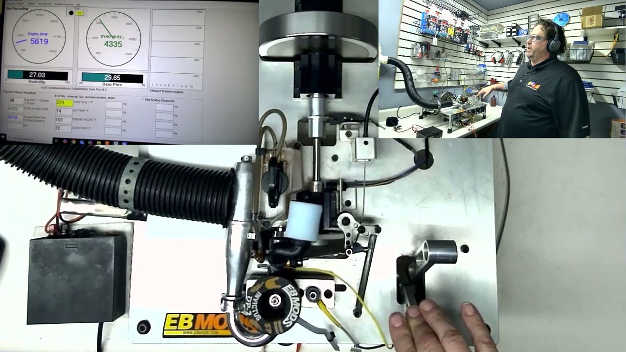 EBMods Dyno Test OS 2090 vs OS 2100 pipe set-up.