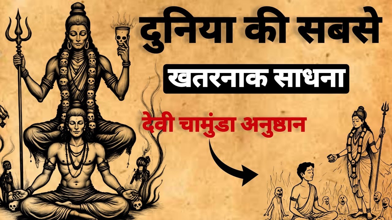 चामुंडा श्मशान साधना | सबसे खतरनाक तांत्रिक साधना |#samshan