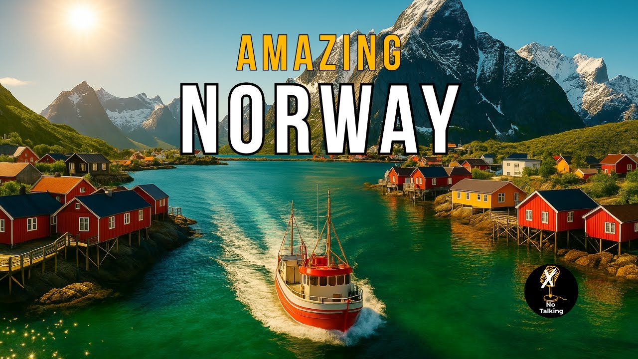 Amazing Norway &ndash; Most Beautiful Places | No Talking | Cinematic 4K Travel Video