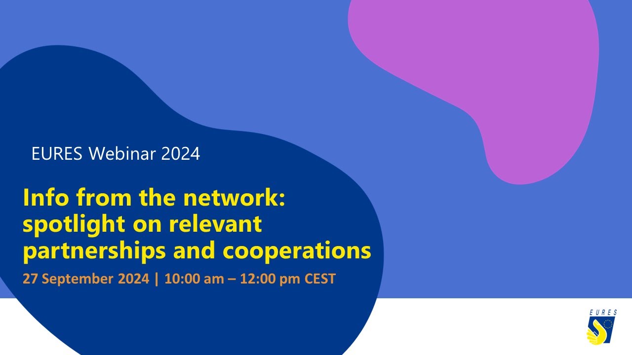 EURES Webinar | Info from the network – spotlight on relevant partnerships and cooperations
