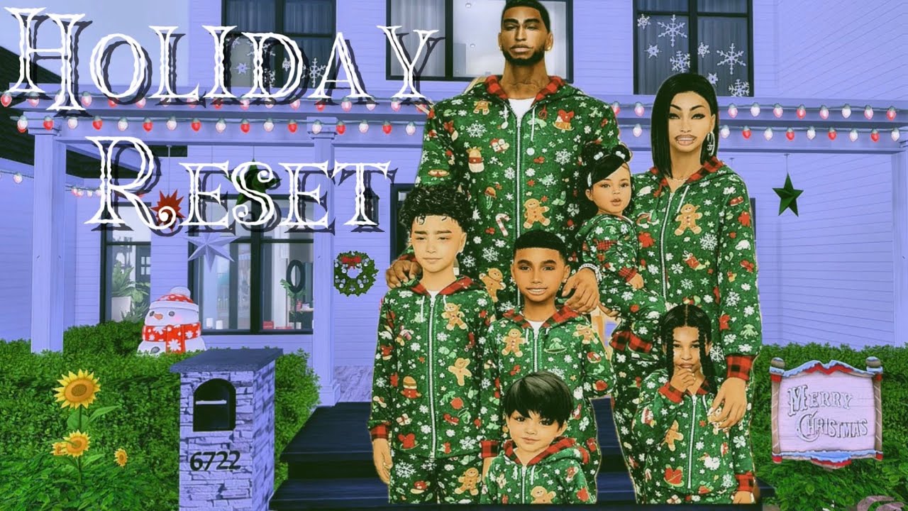 Getting Ready for the Holidays | Sims 4 Family Vlog