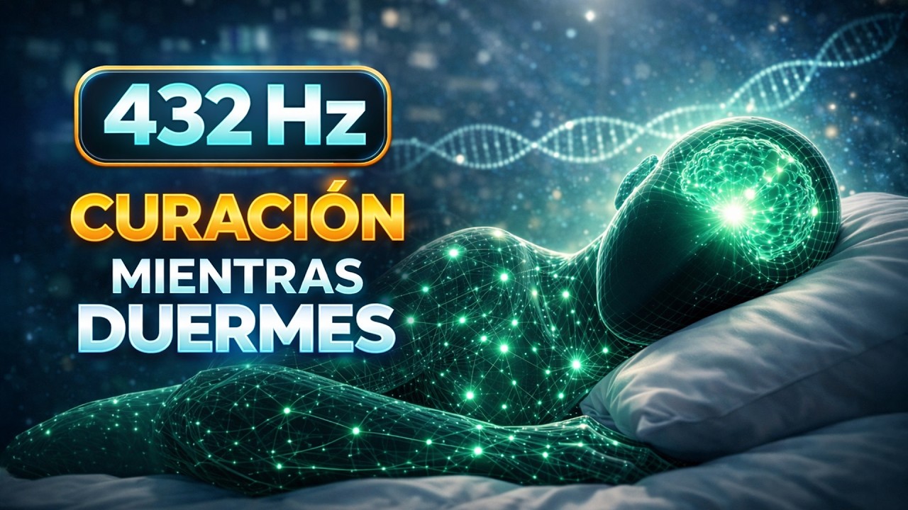 432 Hz El sueño reparador más profundo | Apaga la Mente y Activa La Reparación Neural