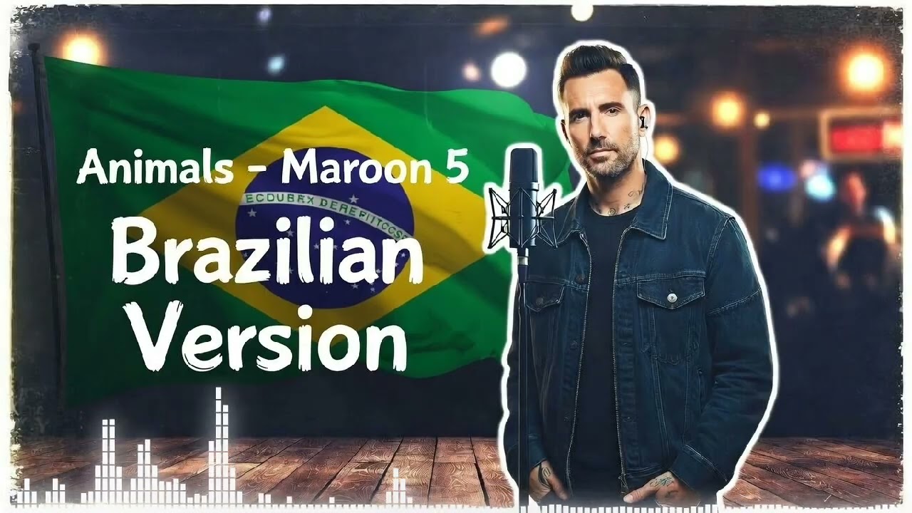 Animals - Maroon 5 | Versão Brasileira