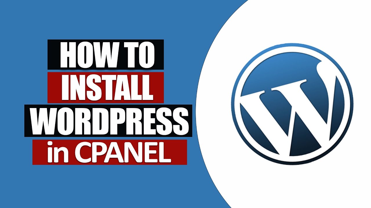 How to install WordPress | cPanel WordPress Installation step by step