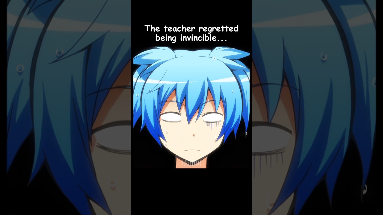 He regretted being invincible 💀💢 #anime #shorts