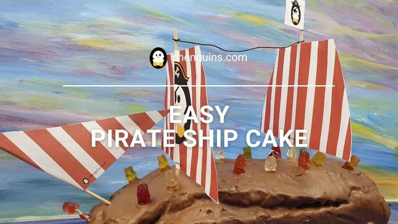 EASY Pirate Ship Cake Recipe