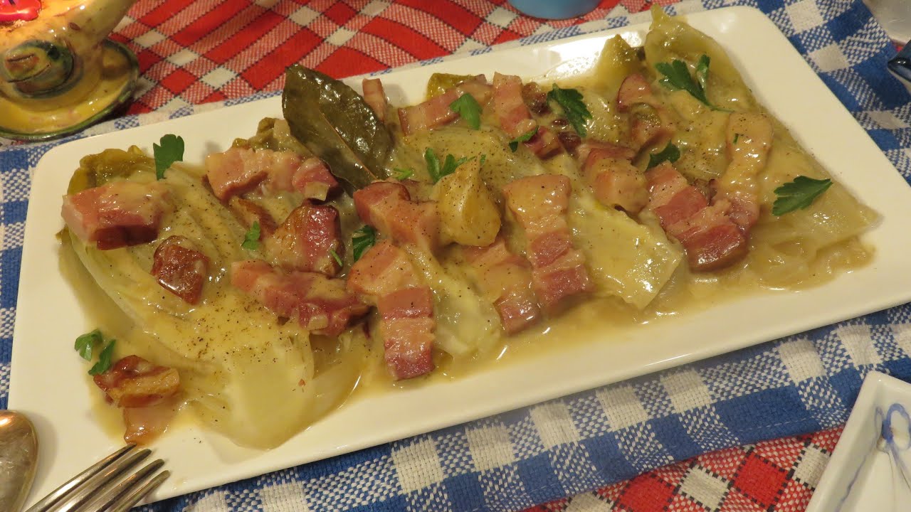 MES ENDIVES A LA CRÈME ET LARDONS en cocotte - Mère Mitraille, quel délice ! - Gourmandises TV