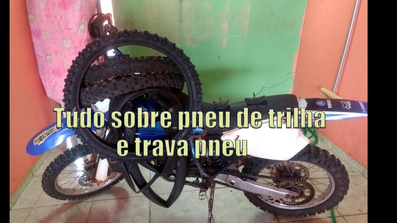 Pneu de trilha furando veja o porque 
