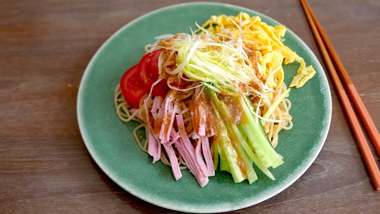 Hiyashi Chuka Cold Ramen | Japanese Recipe | wa's Kitchen recipe