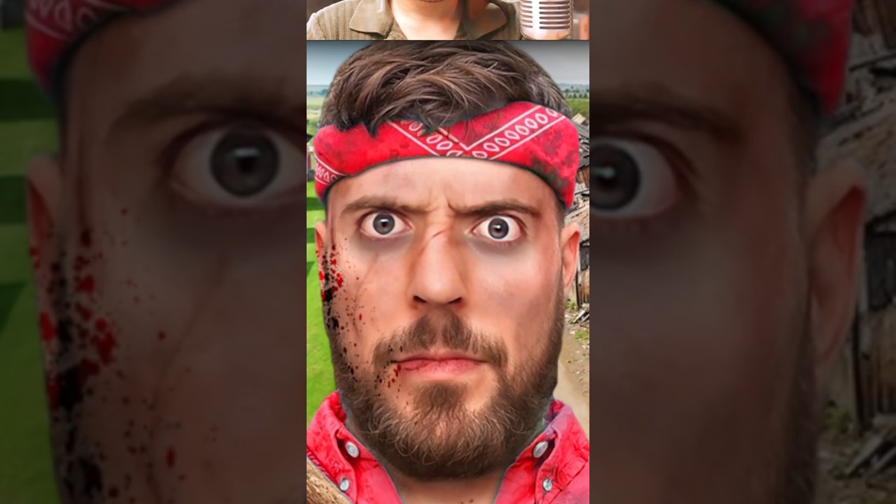 MrBeast вырвался на свободу 😨
