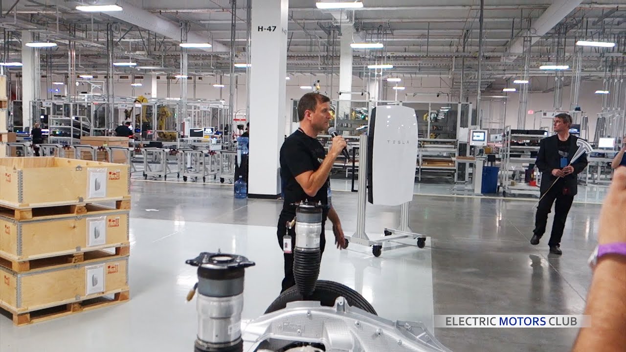 Tesla Gigafactory 1 - Full factory Tour - Gigafactory opening, Nevada