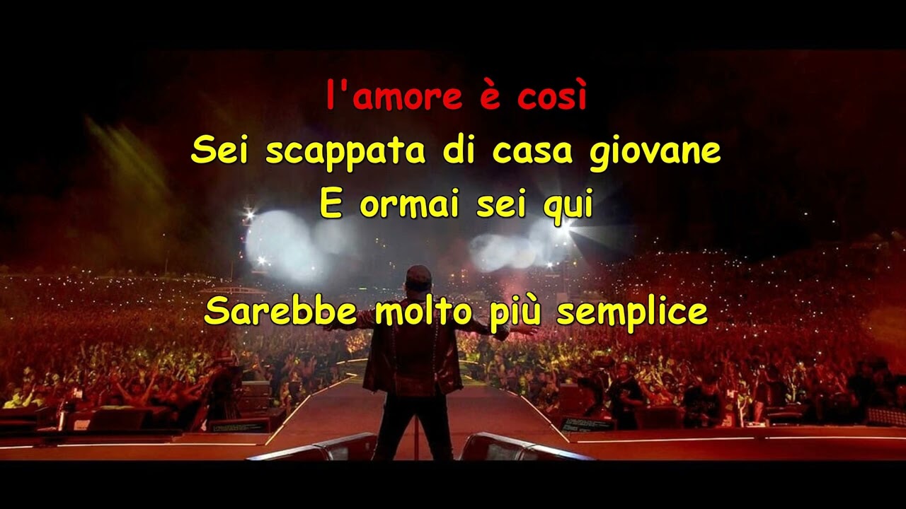 Vasco Rossi - Come Vorrei KARAOKE (Con Cori - Fair Use)
