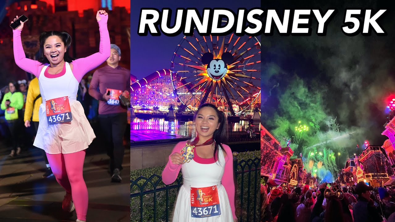 RUNDISNEY Disneyland 5k | Выходные полумарафона DLR