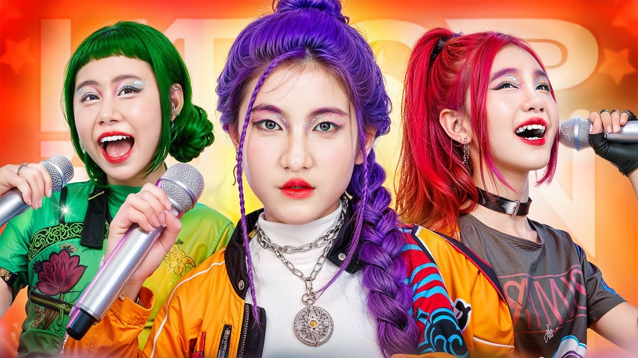 We Become Kpop Demon Hunters In Real Life! Huntrix Transformation!