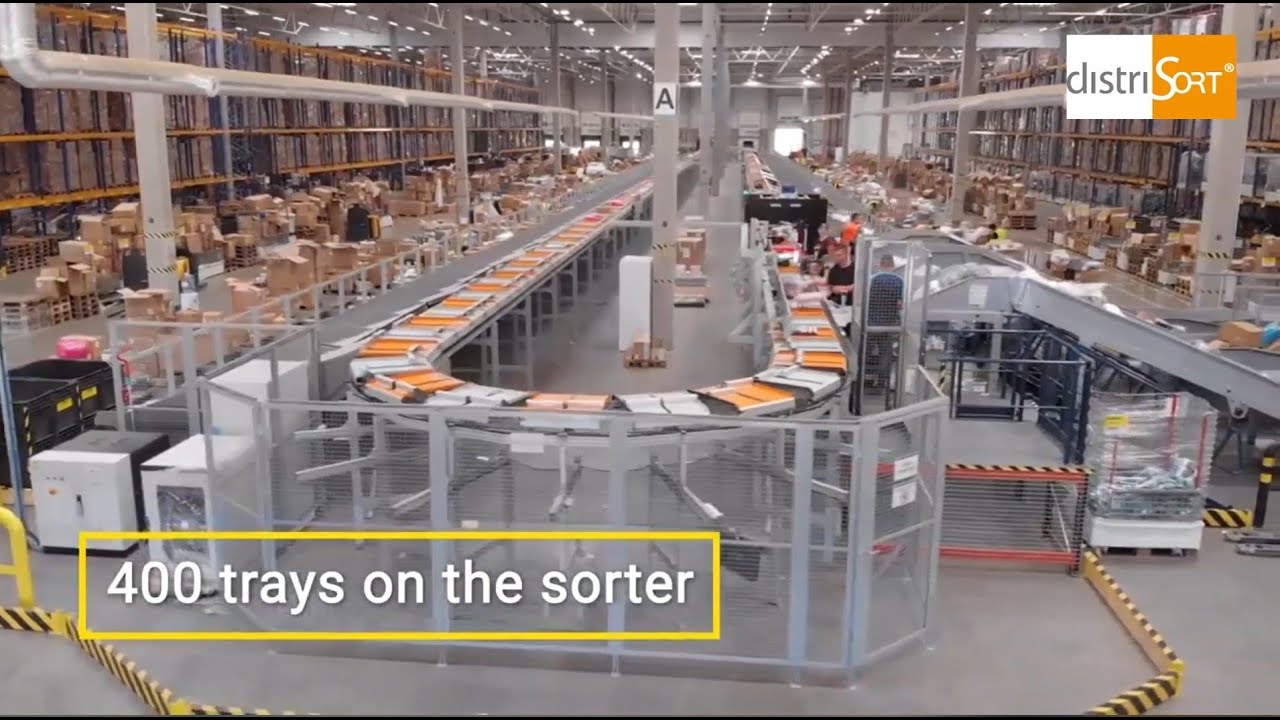 DistriSort Twin Push Tray Sorter - Retail Customer
