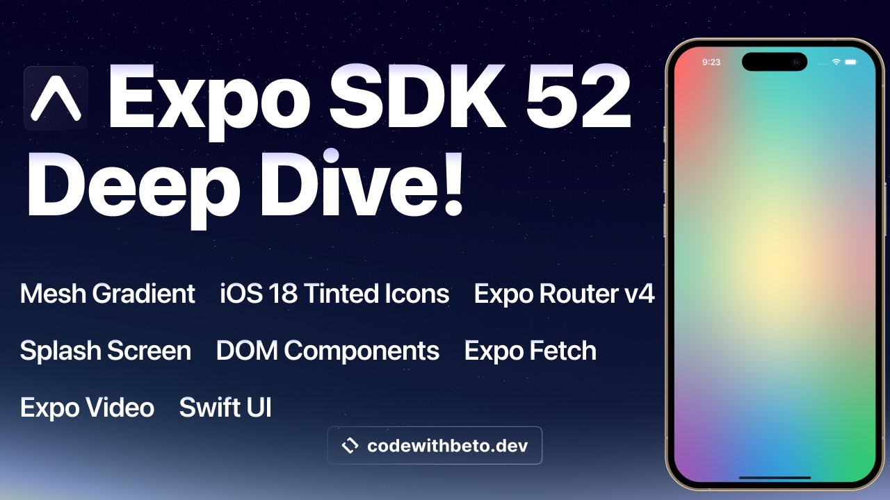 What&rsquo;s New in Expo SDK 52: A Deep Dive into the Latest Features!