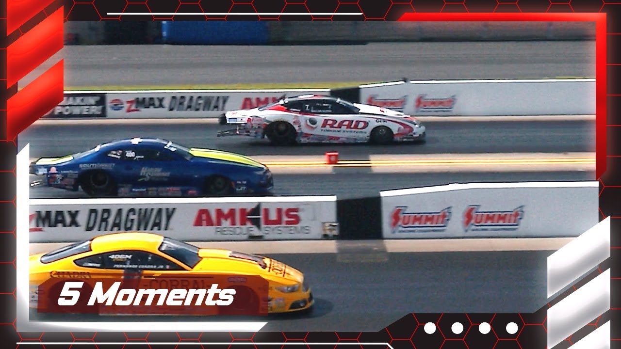 5 moments from Pro Stock finals at the NHRA Four-Wide Nationals
