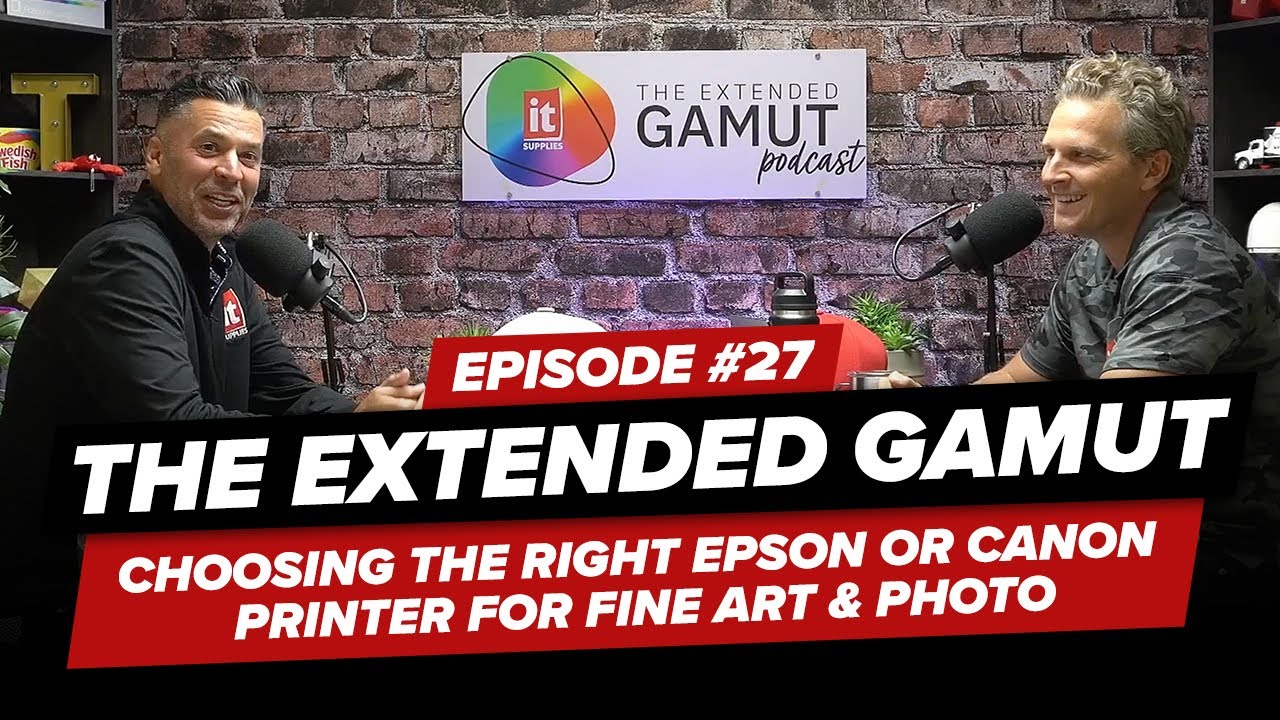 #27: Подкаст Extended Gamut: выбор подходящего принтера EPSON или CANON для изобразительного иску...