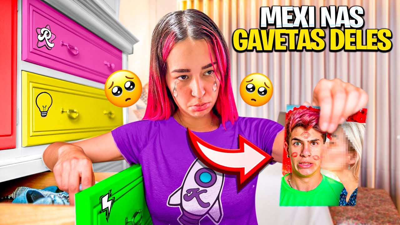 DESCOBRI O QUE TEM NA GAVETA DOS ROSA *eles me enganaram