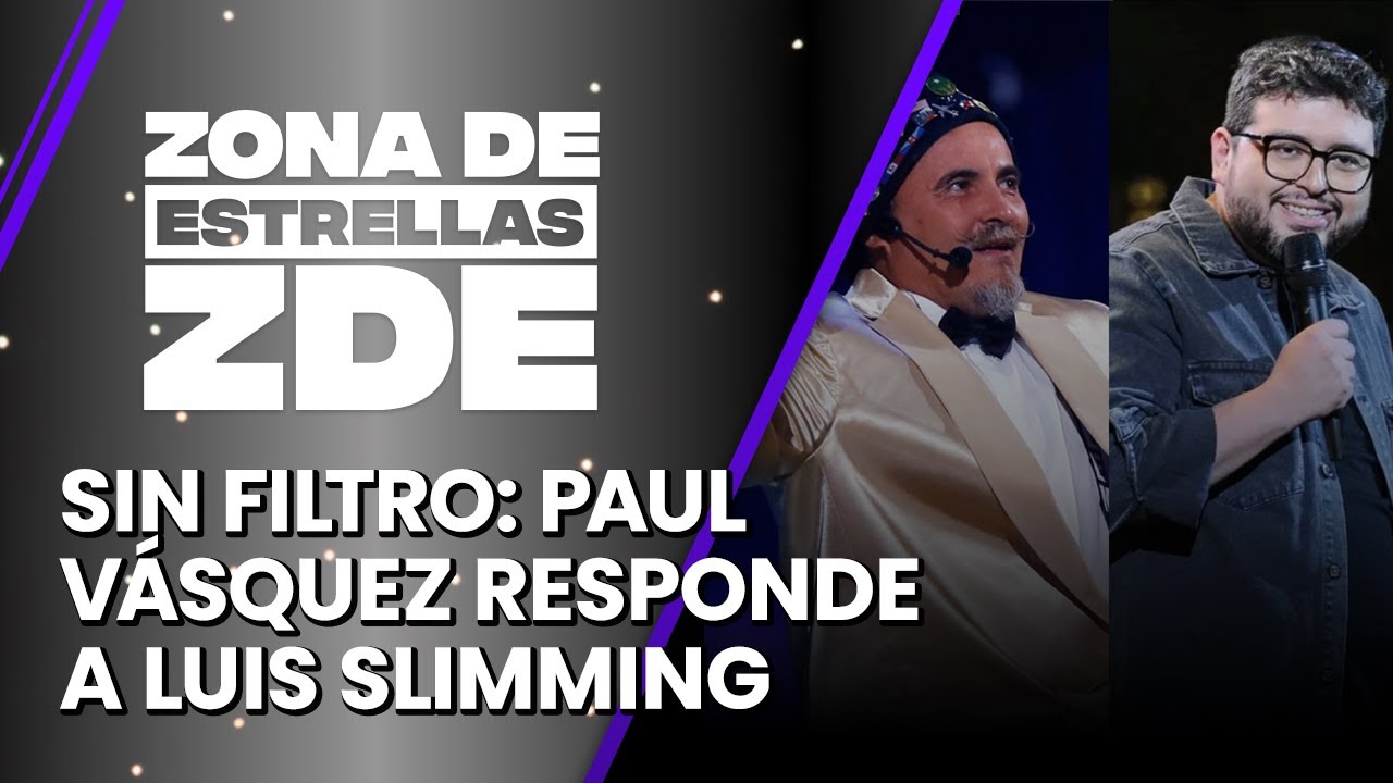 &ldquo;Que se vaya a lavar bien la ra&hellip;&rdquo;, Paul V&aacute;squez respondi&oacute; a los dichos de Luis Slimming