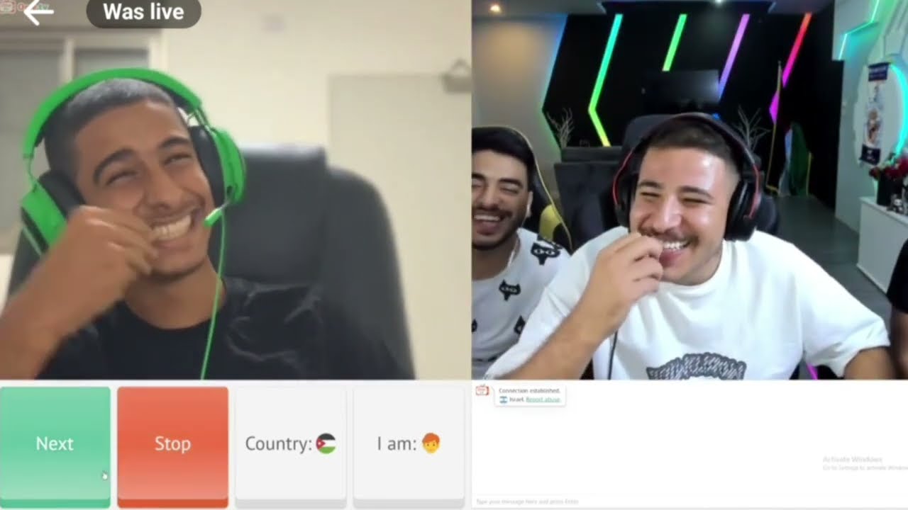 عبسي يبعر الكوكب في في اومي تيفي اقوا ضحك وبعرات 🤣