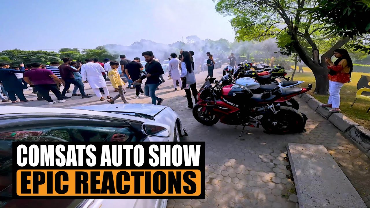 Comsats Auto Show | Epic Public Reactions | Tim Hortons Se Lunch