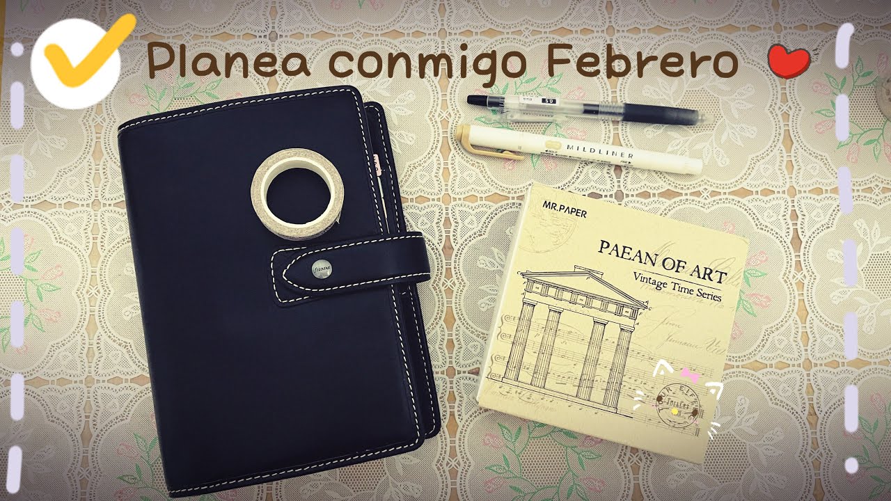 Planea conmigo | Febrero 2026 en mi Filofax ✨