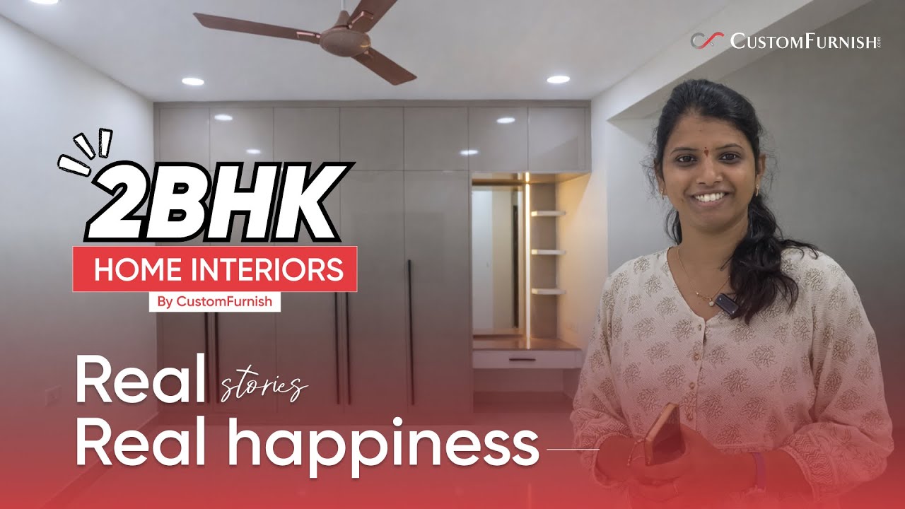 Modern Home Interior Design Tour | ASBL Pocharam Hyderabad | CustomFurnish