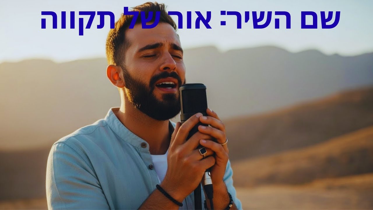 שם השיר: אור של תקווה