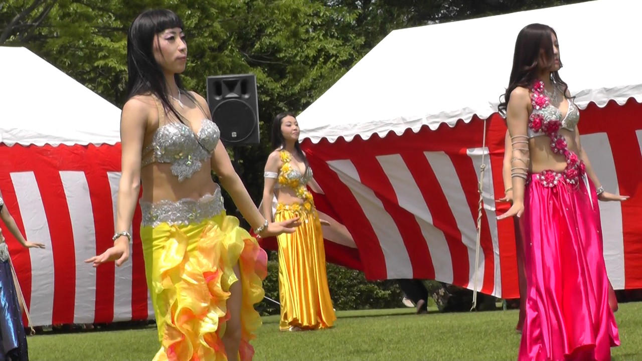 花しょうぶ祭ベリーダンスpart4・ラスト総踊り