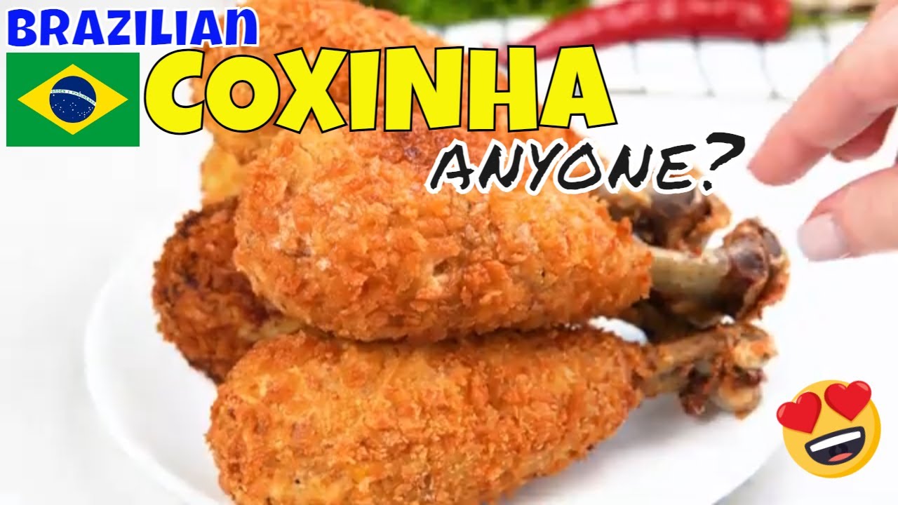 Coxinha - Authentic Brazilian Chicken Croquettes | Yummylogy | Tasty Recipes - Worldwide Food