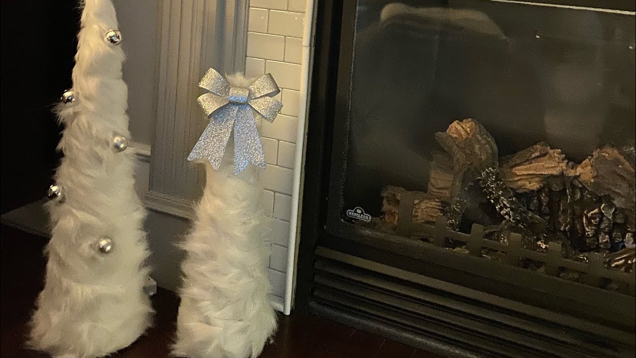 Faux Fur Christmas Tree