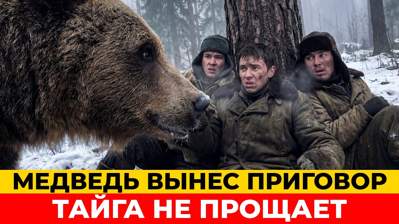 Дед-спецназовец привязал мажоров к деревьям и облил мёдом. Медведица пришла утром