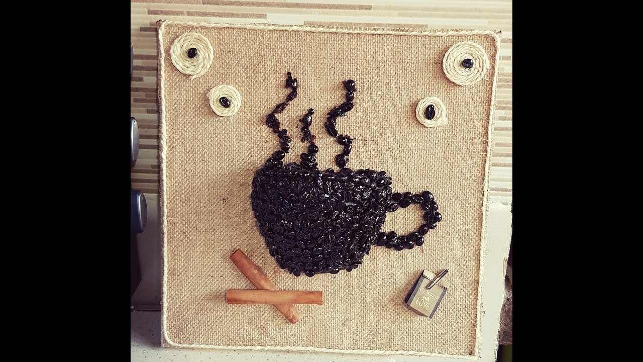 Cuadro con café